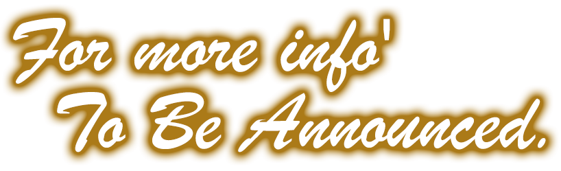 For more info' to be announced